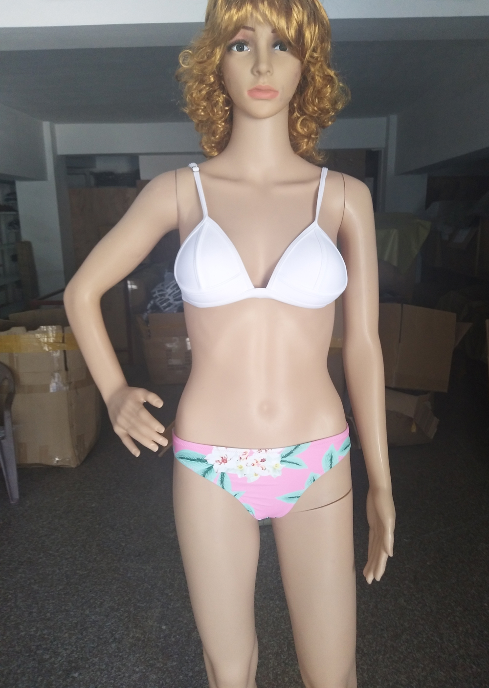 F4492-1 Confetti Garden Pink Posie Swimwear